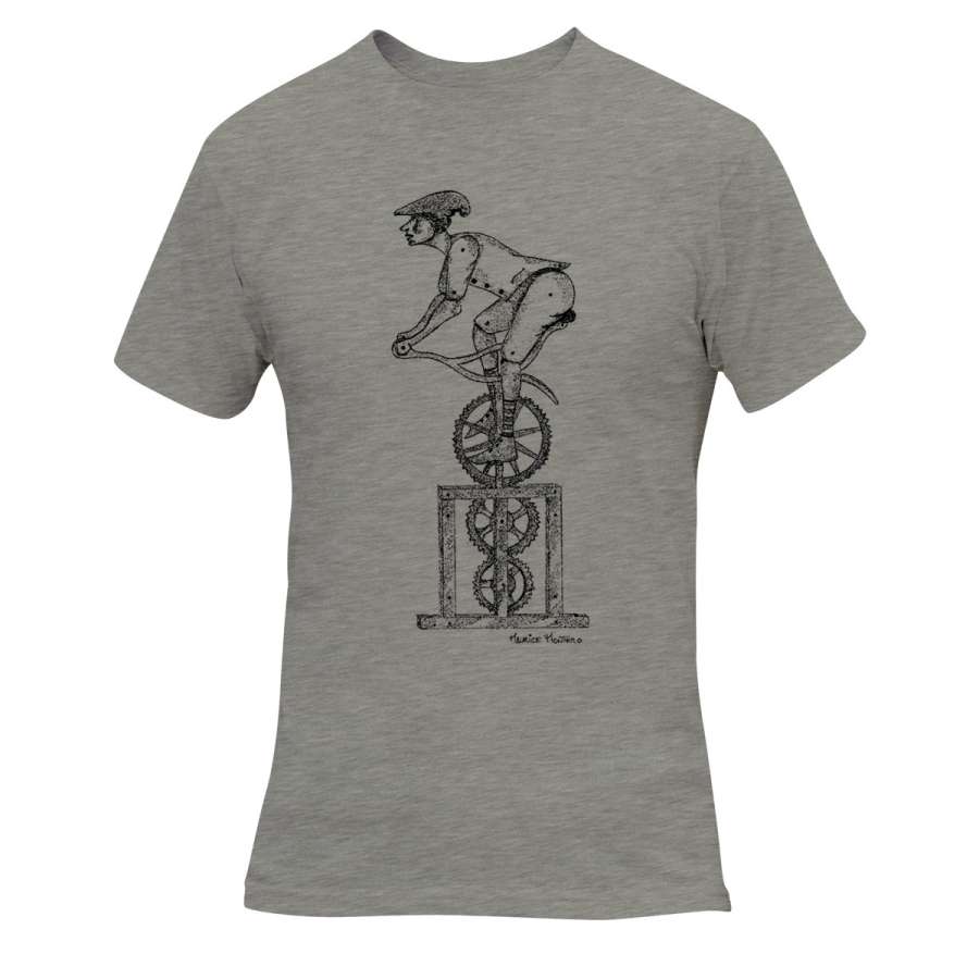 Grey Stone - Tatoo Camiseta Hombre Monociclo