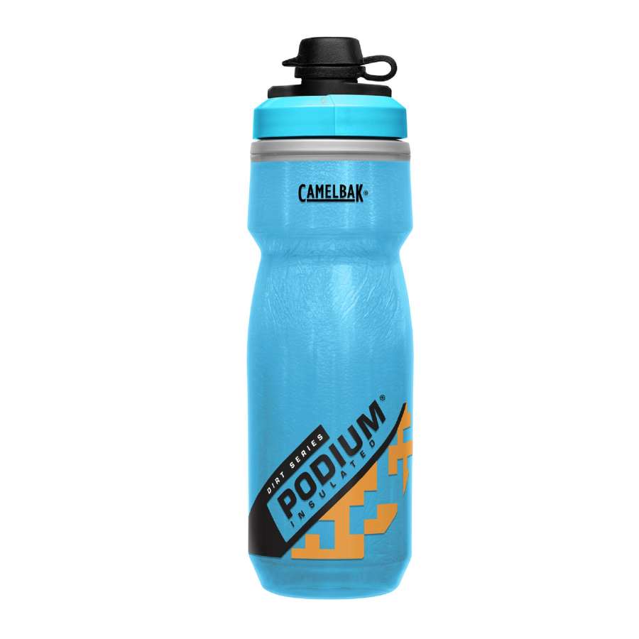 Blue/Orange - CamelBak Podium Chill Bottle Dirt Series 21 oz (0.6 lt)
