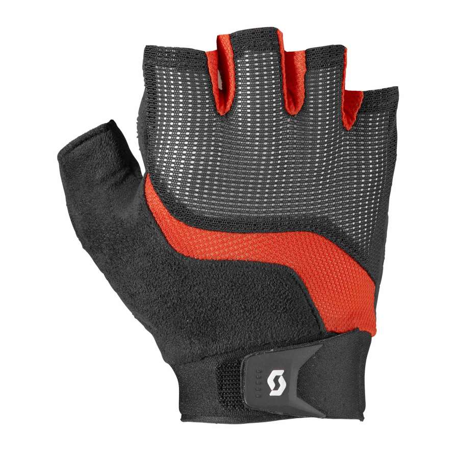 Black/Fiery Red - Scott Glove Essential SF