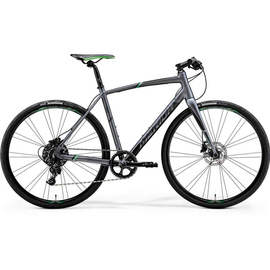 SILK ANTHRACITE(GREEN/BLACK) - Merida Bikes 2018 Speeder 300