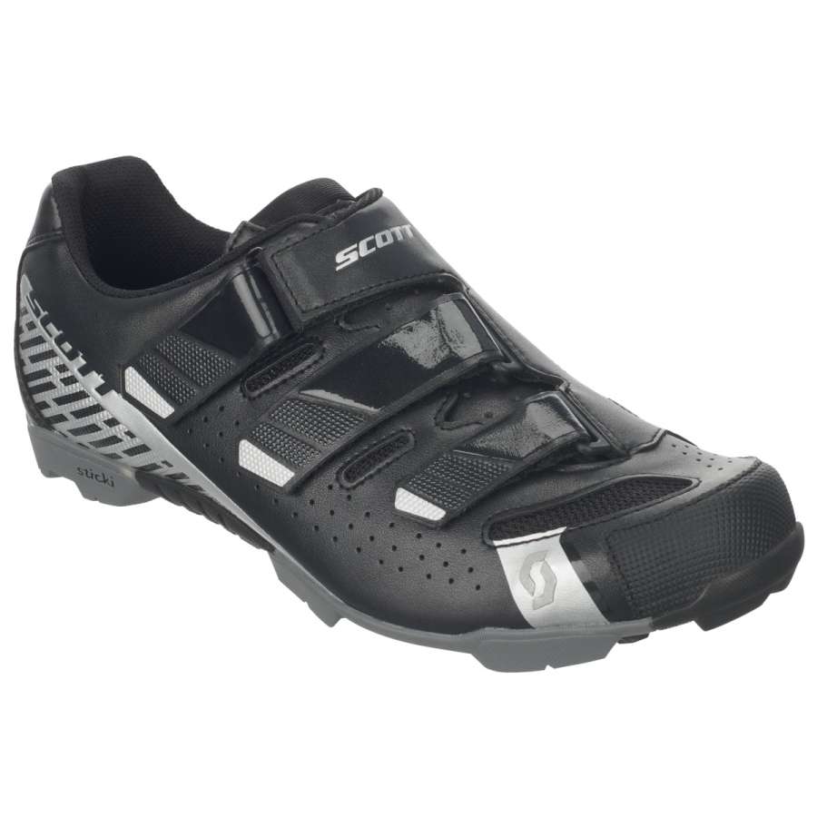Vista lateral Black - Scott Shoe MTB Comp RS