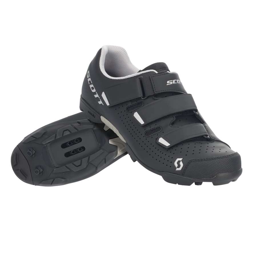 Matt Black/Silver - Scott Shoe MTB Comp RS
