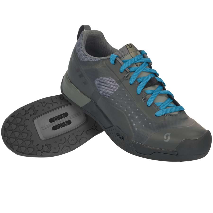 Black/grey - Scott Shoe MTB AR Lace Clip