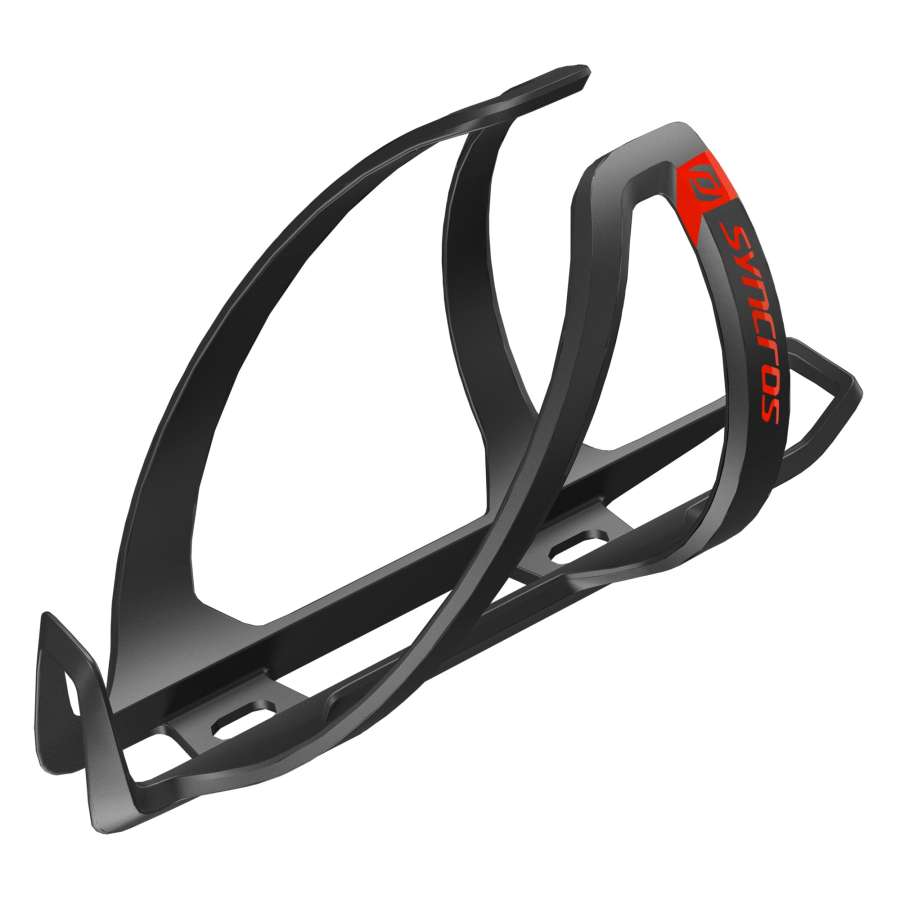 Black/Spicy Red - Syncros Bottle Cage Coupe Cage 1.0