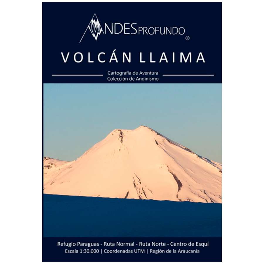 Portada - Andesprofundo Mapa Volcan Llaima