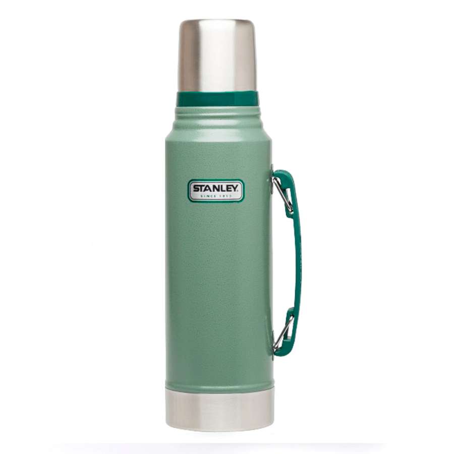 Green - Stanley Classic Vacuum Bottle 1.3 lt.-44 oz. - Termo