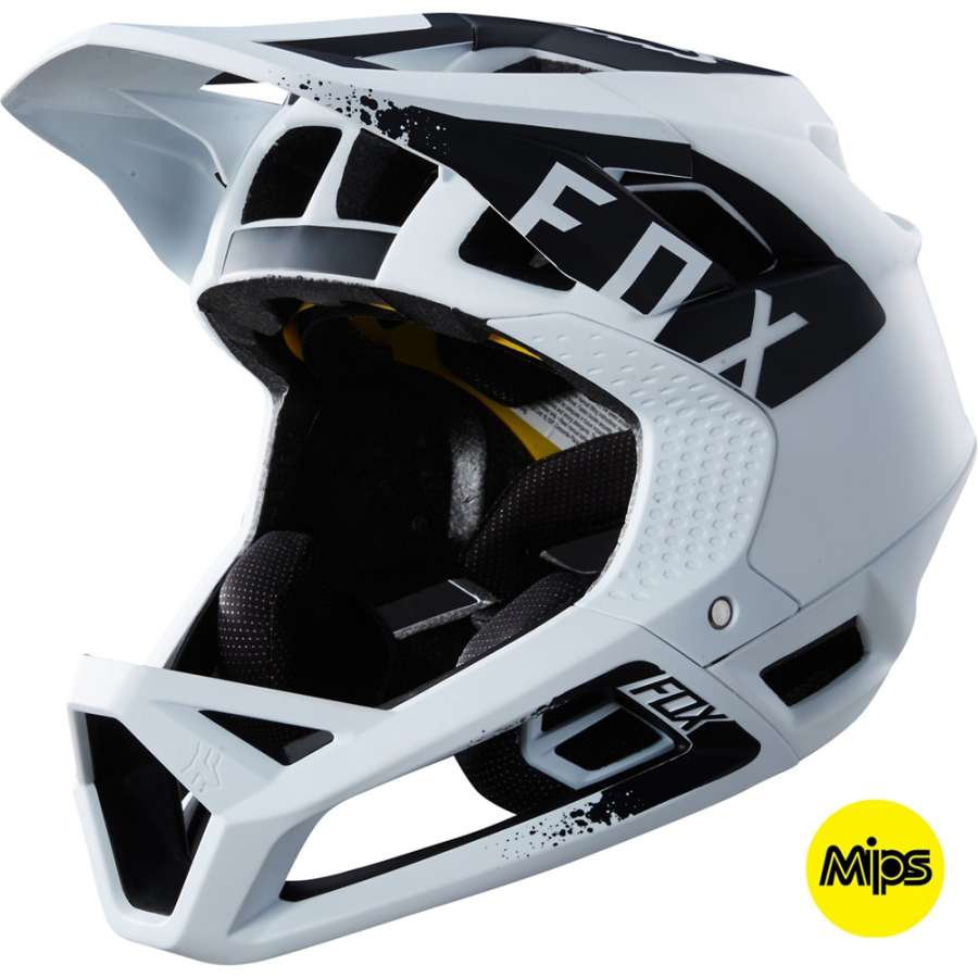 White - Fox Racing Profame Mink Helmet