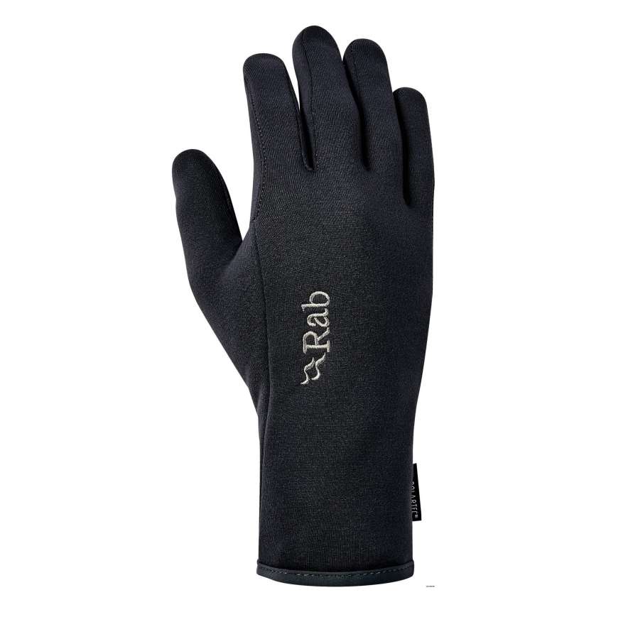 BLACK - Rab Power Stretch Contact Glove - Guantes Térmicos