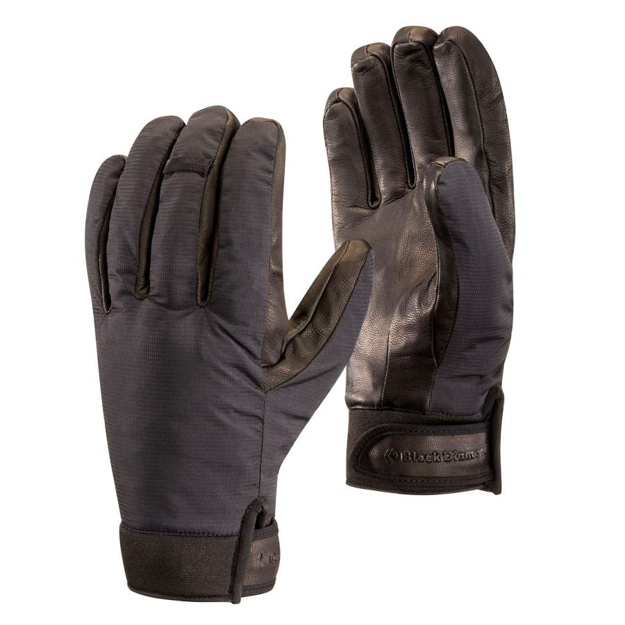 Black - Black Diamond Heavyweight Waterproof Gloves