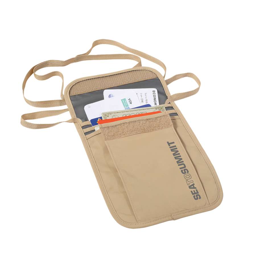 Sand / Gray - Sea to Summit Neck Pouch 3