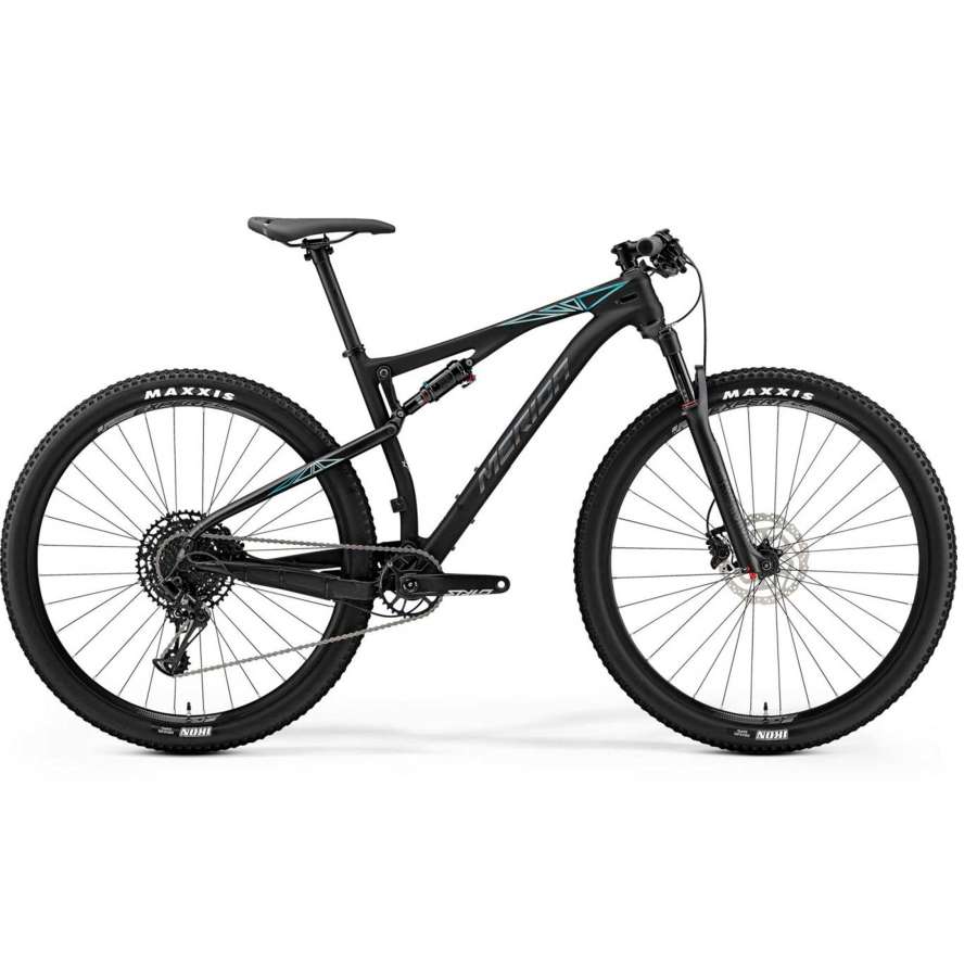 MATT BLACK (TEAL LIGHTNING) - Merida Bikes 2019 Ninety-Six 9.4000