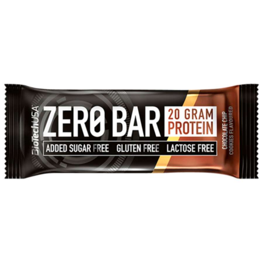 CHOCOLATE CHIP COOKIES - Nutrend Zero Bar