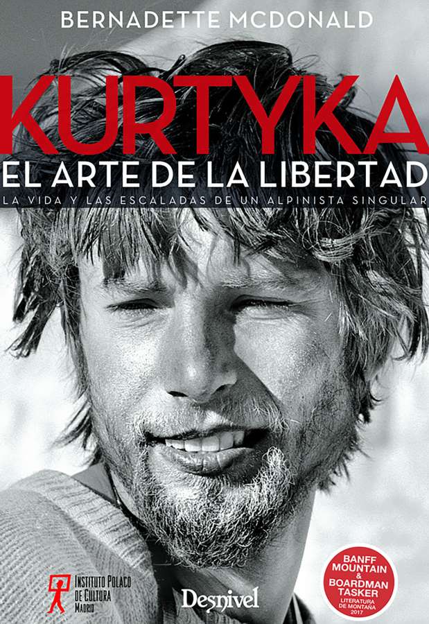 Portada - Desnivel Kurtyka, El arte de la libertad
