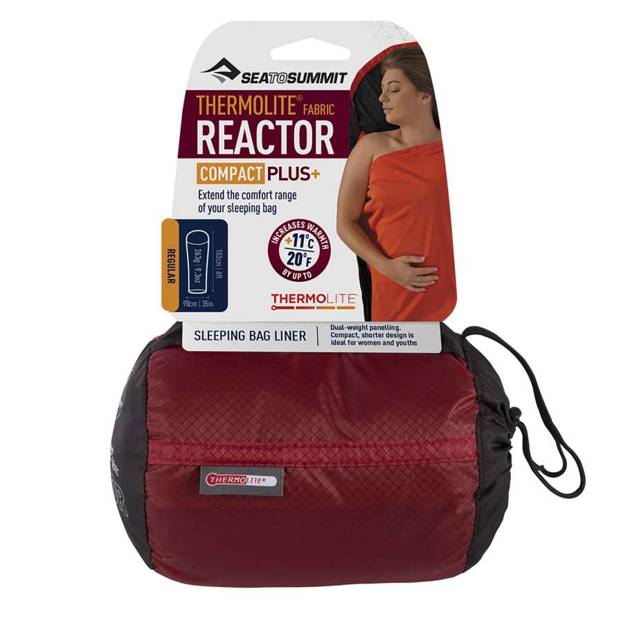 Plus - Sea to Summit Thermolite® Reactor Plus (Compact) Mummy Liner