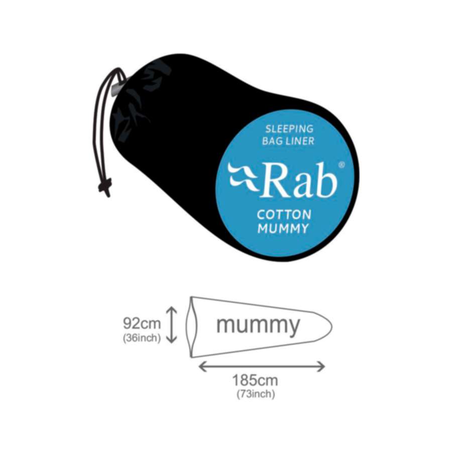  - Rab Cotton Mummy S/bag Liner
