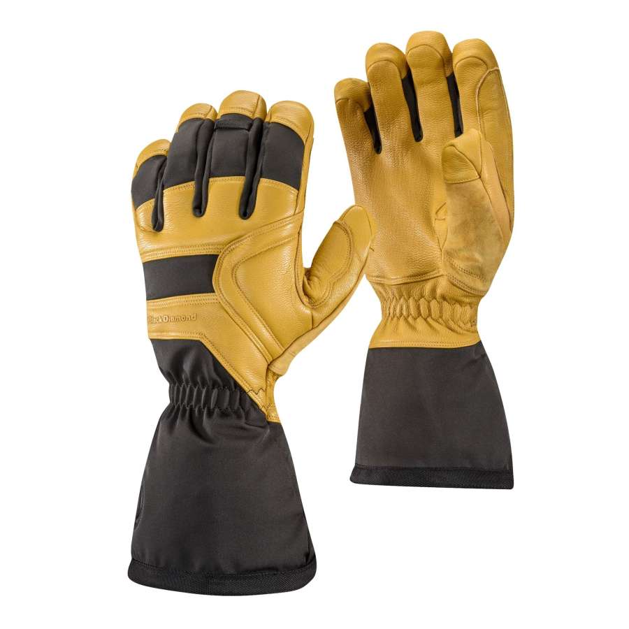 Natural - Black Diamond Crew Gloves