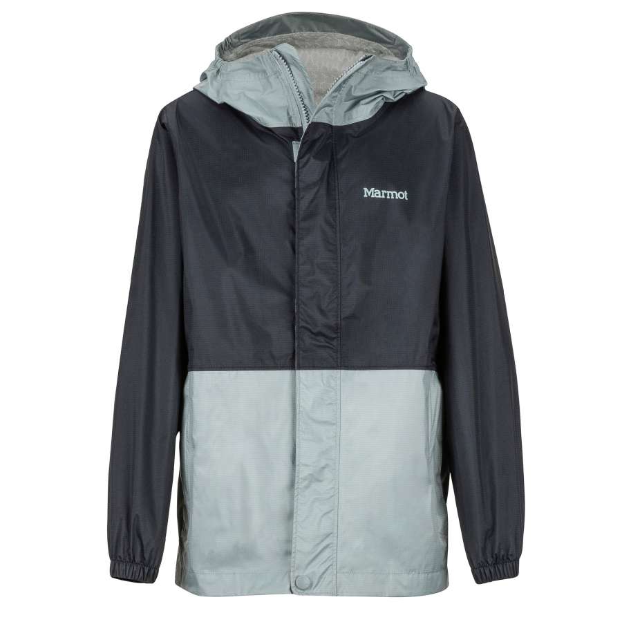 Black/Grey Storm - Marmot Boy's PreCip Eco Jacket