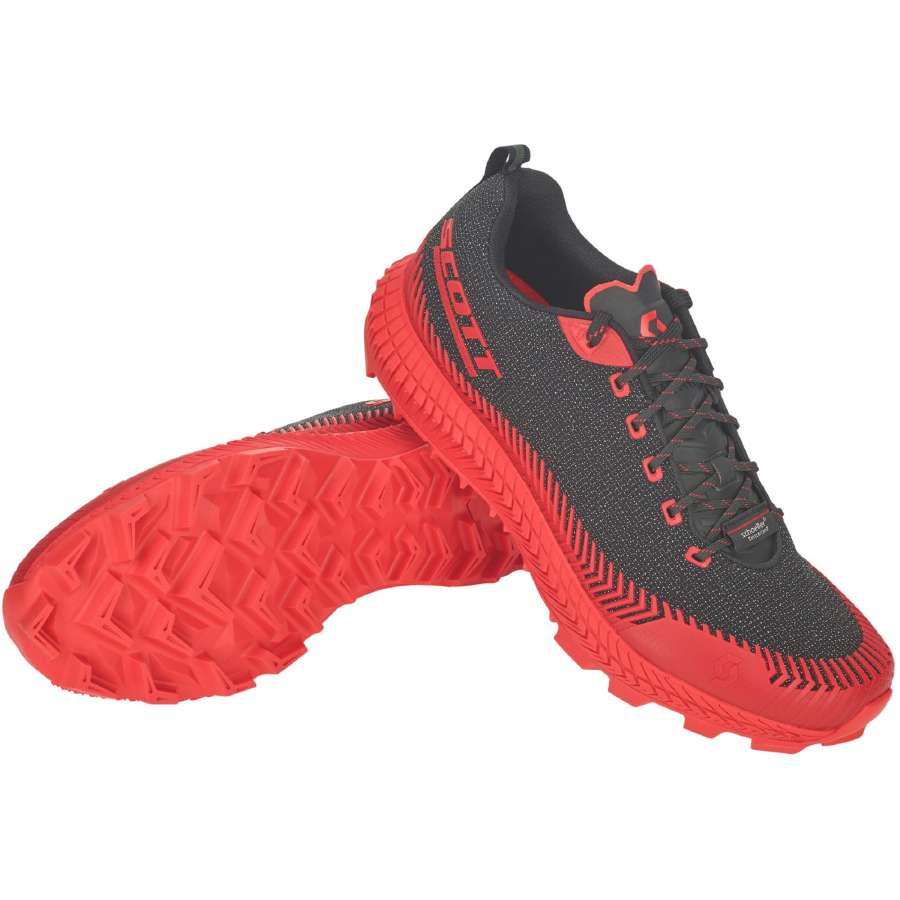 BLACK/red - Scott Shoe Supertrac Ultra RC