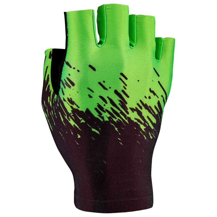 Black/Neon Green - Supacaz Supa G Short Glove