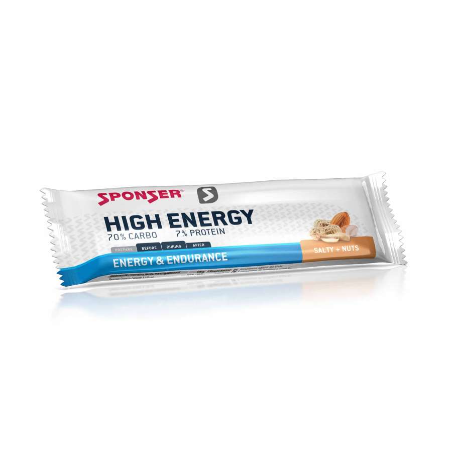 Salty + Nuts - Sponser High Energy Bar