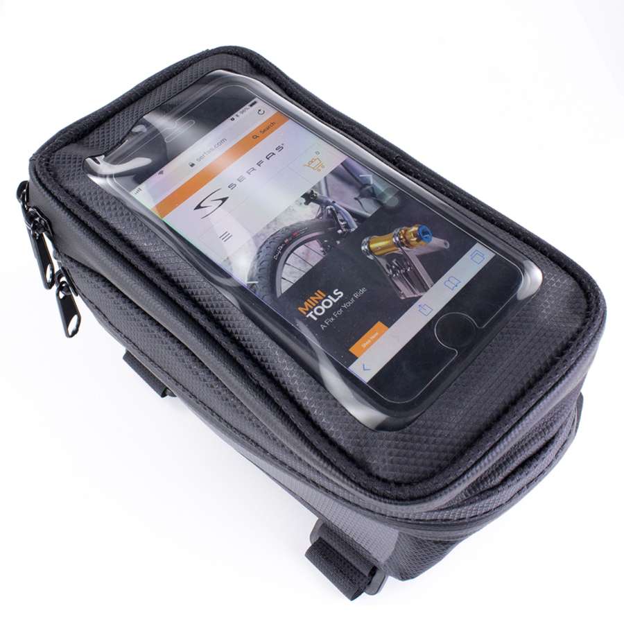 Serfas® LT-STM5 - Serfas Waterproof Cell Phone Top Tube Bag