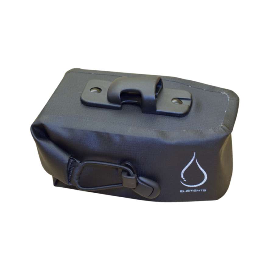 Black - Serfas Monsoon Waterproof Roll Top Bag