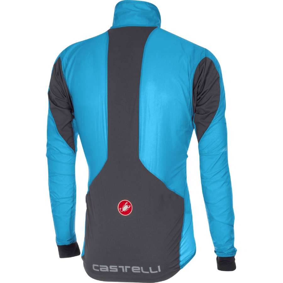 Black/ Sky Blue - Castelli Superleggera Jacket