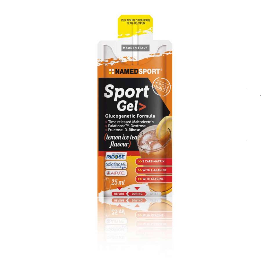 Lemon Ice Tea - Named Sport Sport Gel Glucogenetic Formula