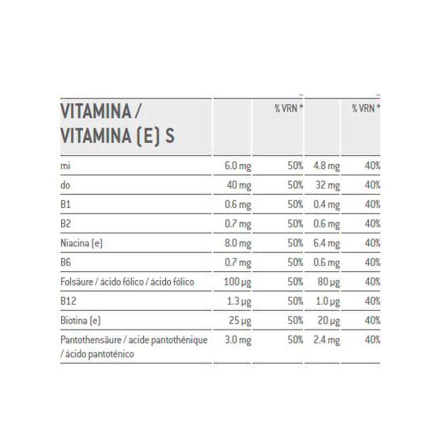 Vitaminas - Sponser Long Energy