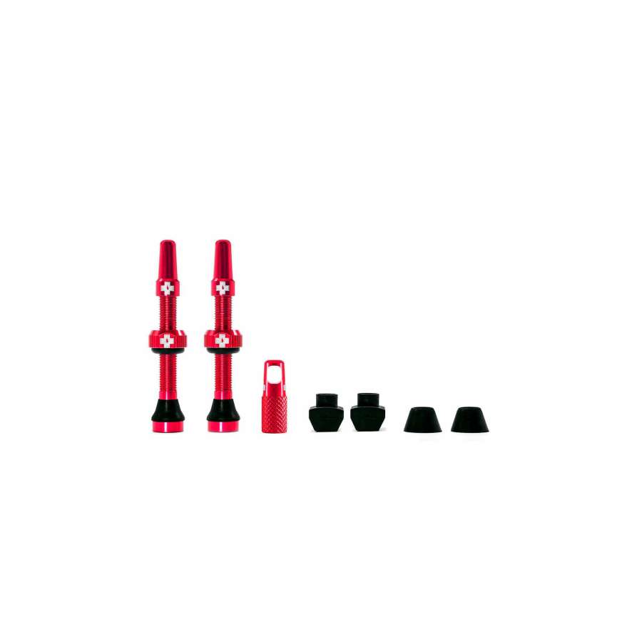 Red - Muc-Off Tubeless Valves