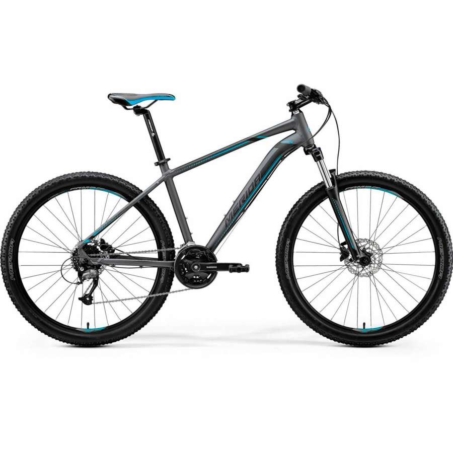 MATT DARK SILVER (BLUE) - Merida Bikes 2020 Big.Seven 40