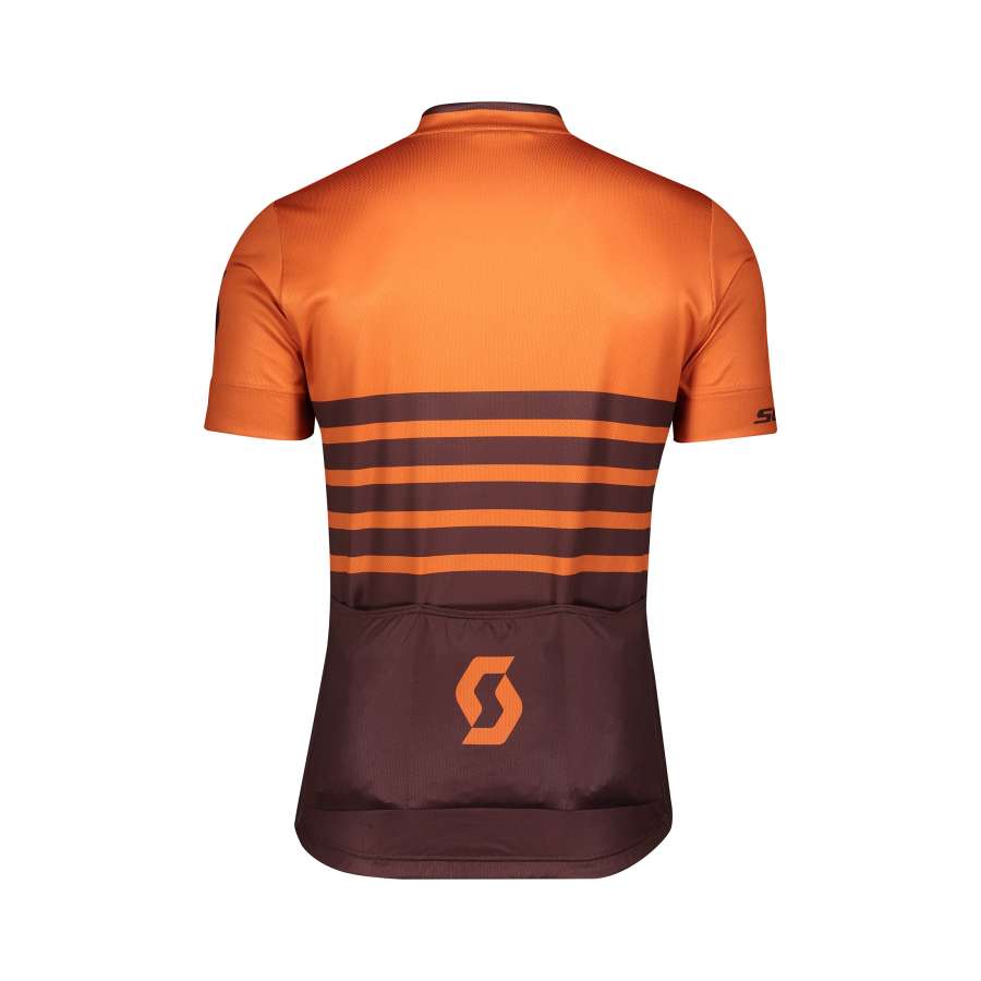 Vista posterior Orange Pumpkin/Maroon Red - Scott Shirt M's RC Team 20