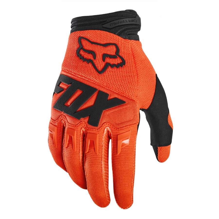 fluo orange - Fox Racing Dirtpaw Glove