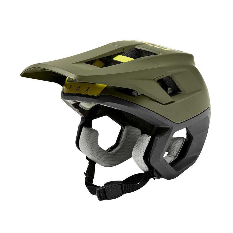 Olive Green - Fox Racing Dropframe Pro Helmet