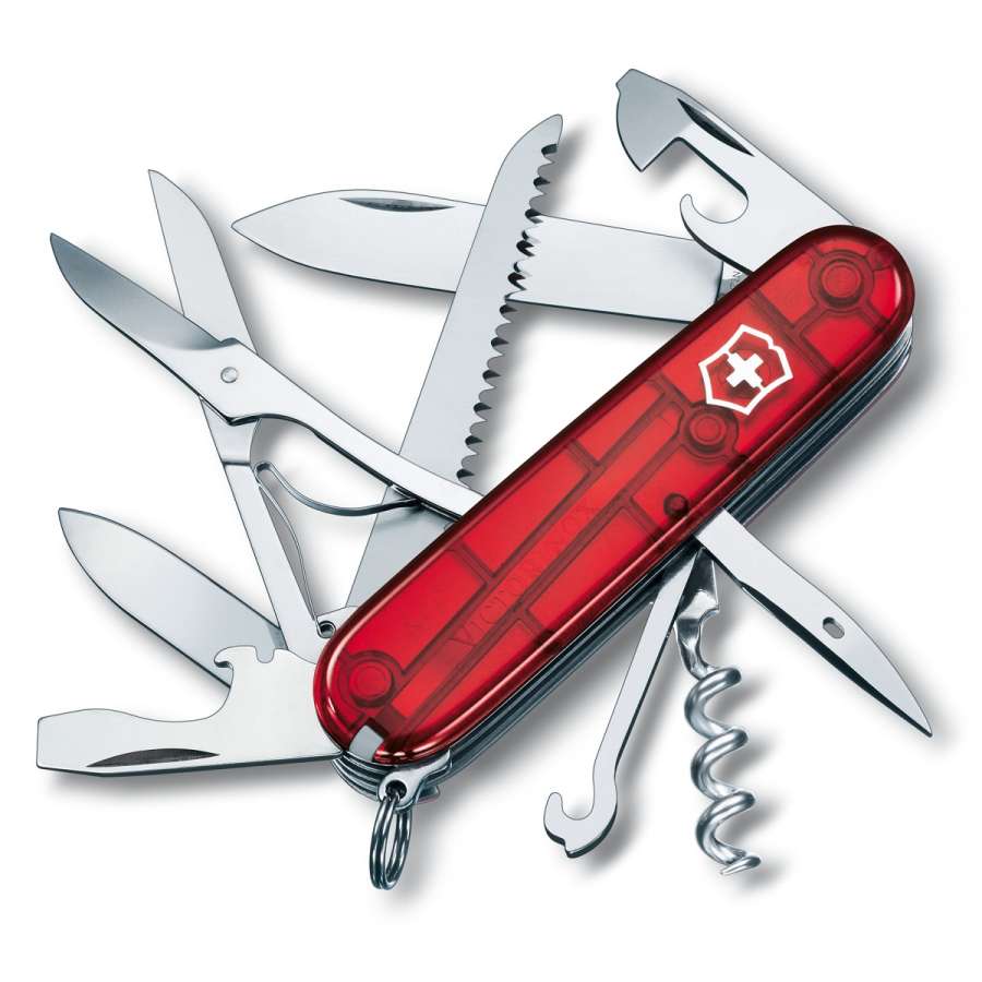 Red Trans - Victorinox Huntsman