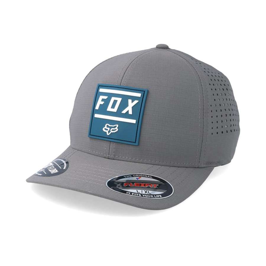 Gray - Fox Racing Listless Flexfit Hat