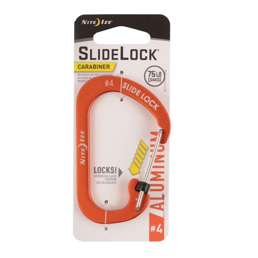 SlideLock - Nite Ize SlideLock® Carabiner Aluminum