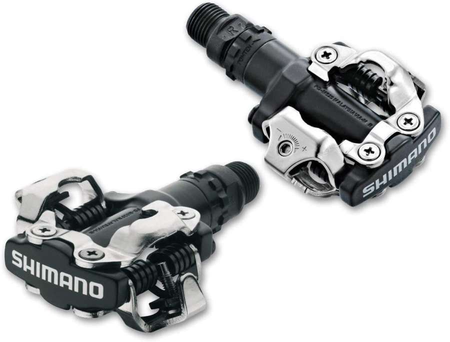 Black - Shimano PD-M520 SPD MTB Pedals
