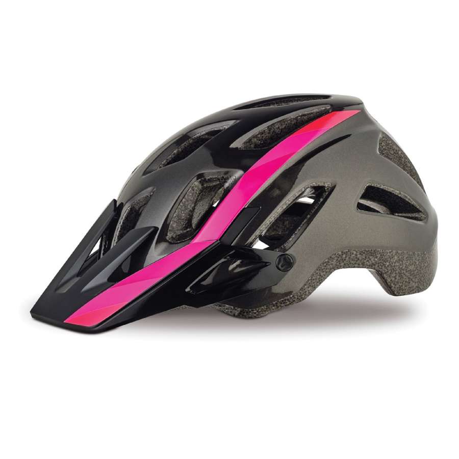 Acid Pink Linear Fade - Specialized Ambush Comp Helmet