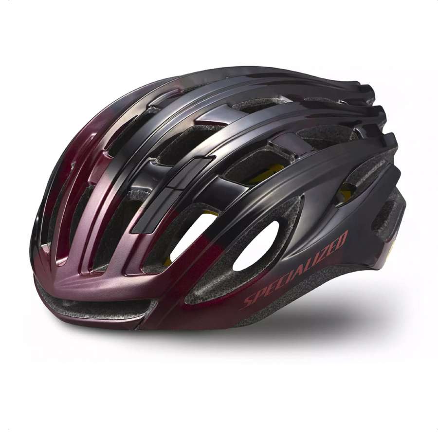 GLOSS MAROON GLOSS BLACK - Specialized Propero 3 Helmet