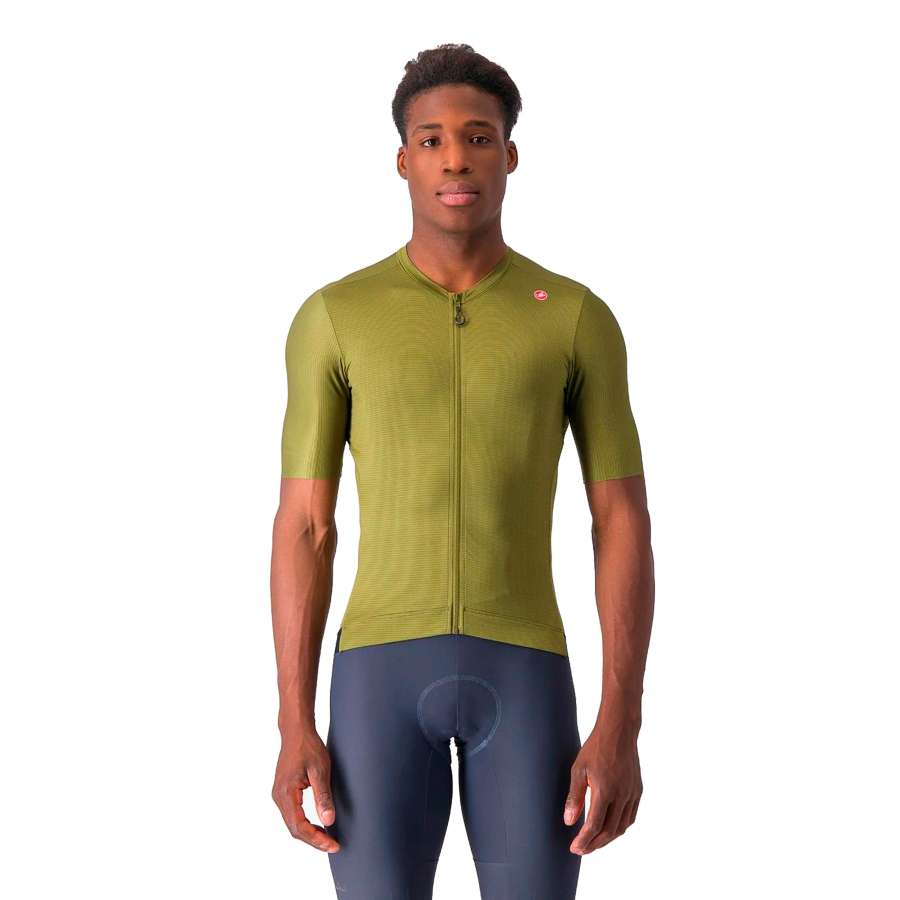 SAGE/ELECTRIC LIME - Castelli Espresso Jersey