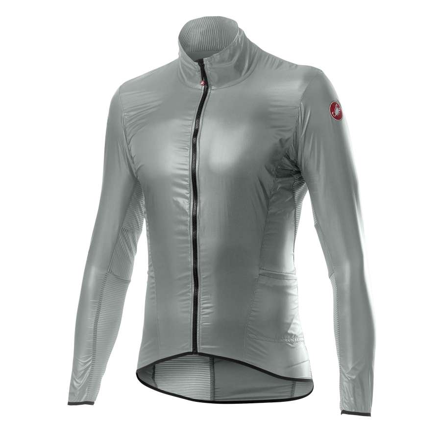 Silver Gray - Castelli Aria Shell Jacket