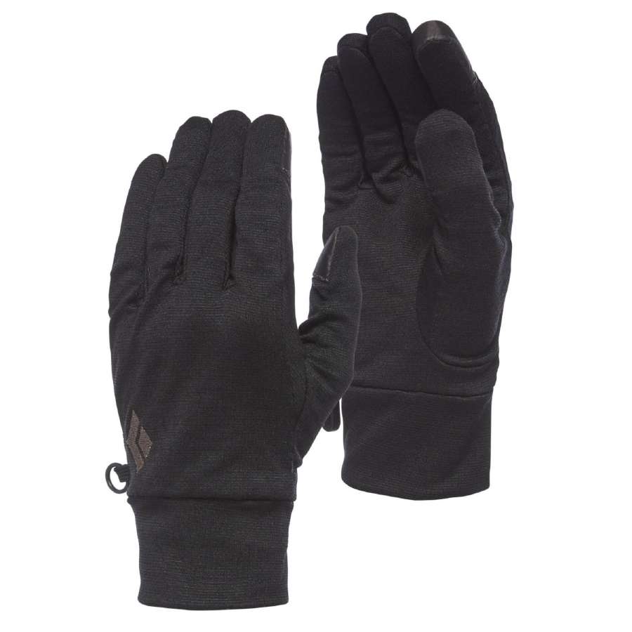 Anthracite - Black Diamond Lightweight Wooltech Gloves