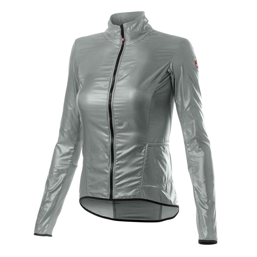Silver Gray - Castelli Aria Shell W Jacket