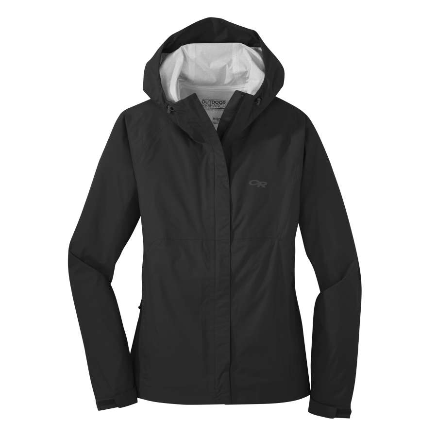 Black - Outdoor Research W's Apollo Rain Jacket - Chaqueta Impermeable Mujer