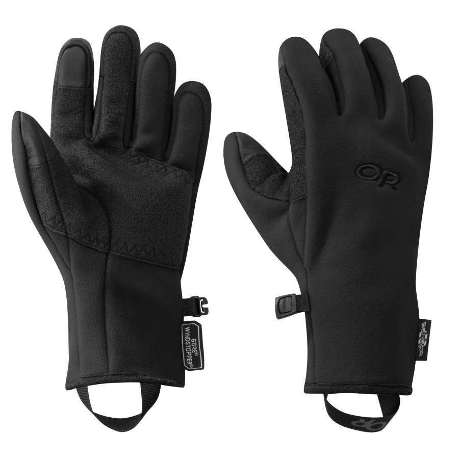 Black - Outdoor Research W's Gripper Sensor Gloves