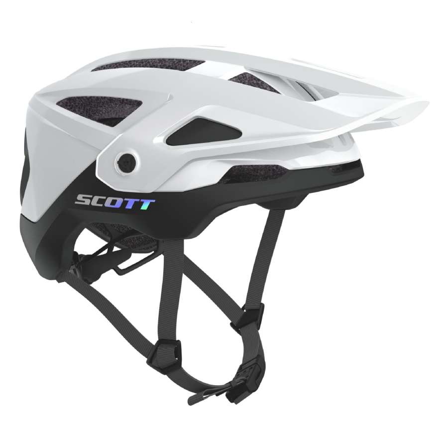 white glossy/black - Scott Helmet Stego Plus (CE)
