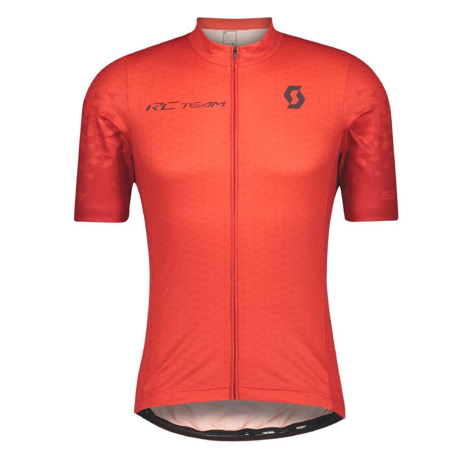 fiery red/dark grey - Scott Shirt M's RC Team 10 s/sl