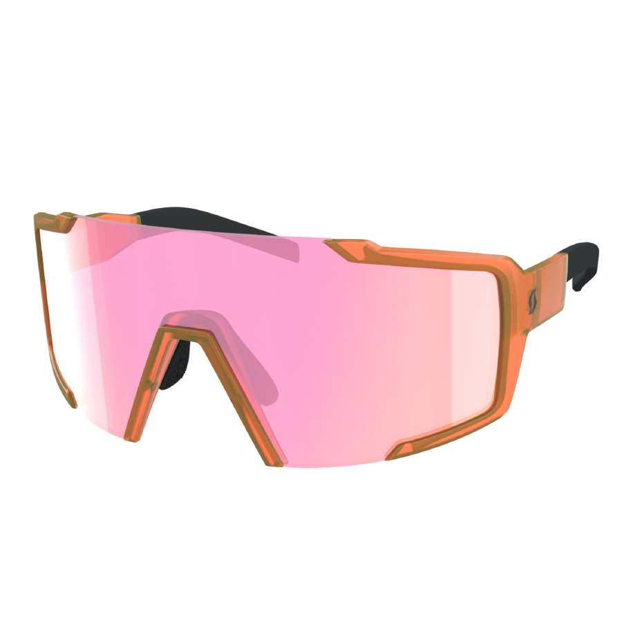 Crystal Pink/Pink Chrome - Scott Sunglasses Shield