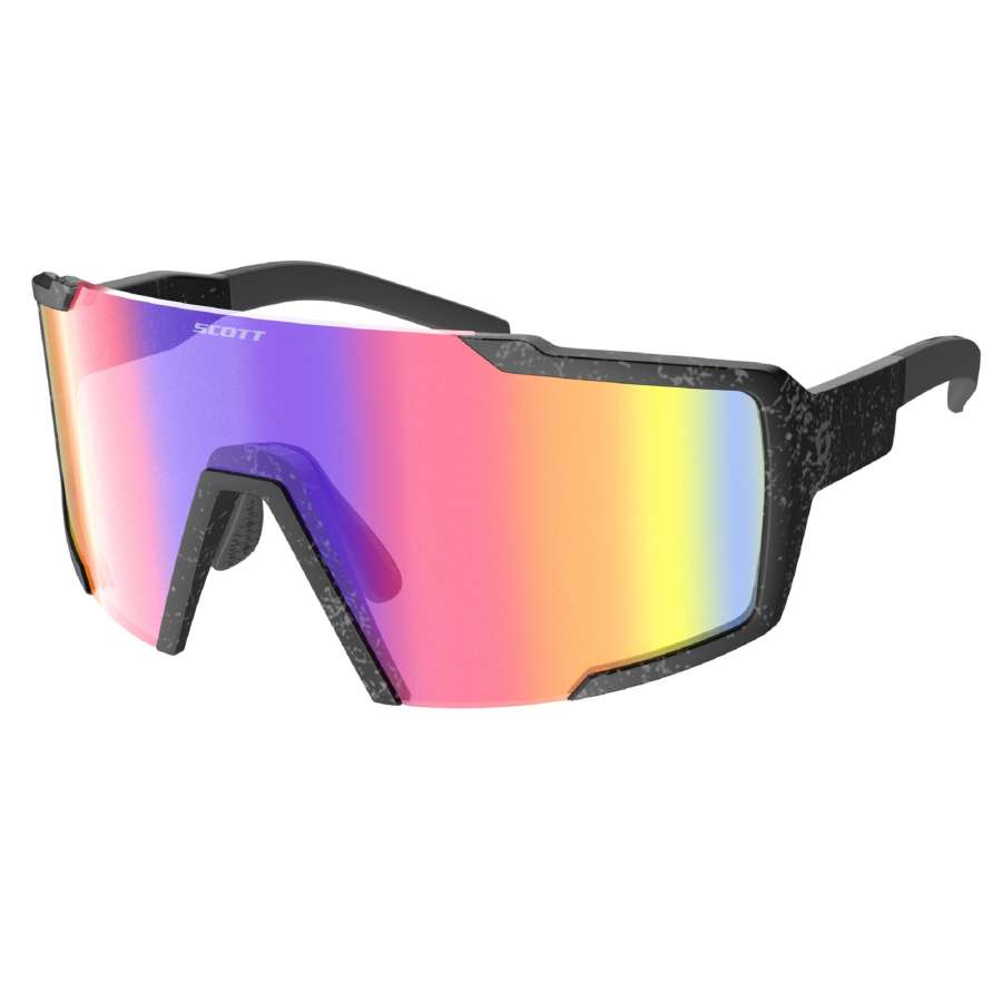 Marble Black/Teal chrome - Scott Sunglasses Shield